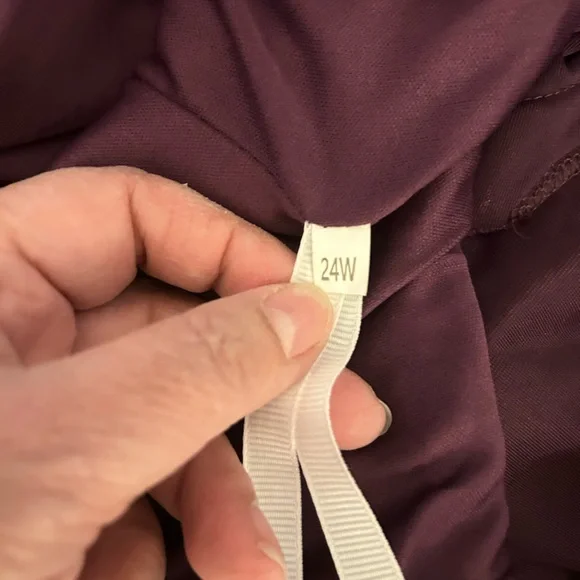 Faeriesty Purple Dress 24W velvet prom holiday formal party NWT - Picture 7 of 9